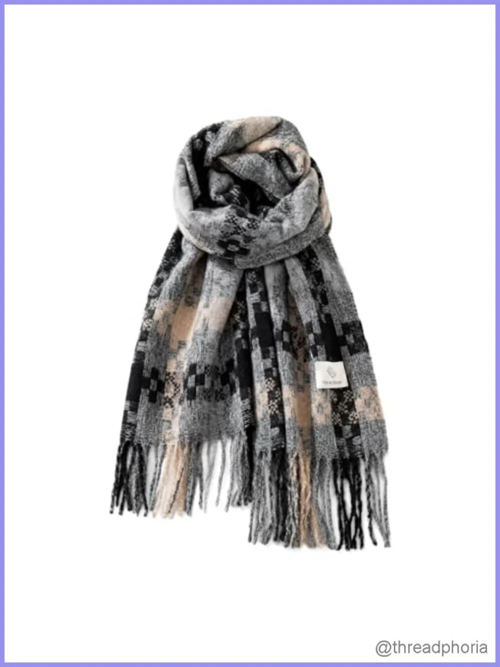 Cashmere Blend Pashmina Shawl Wrap, Soft Winter Scarf for Women, Fashion
